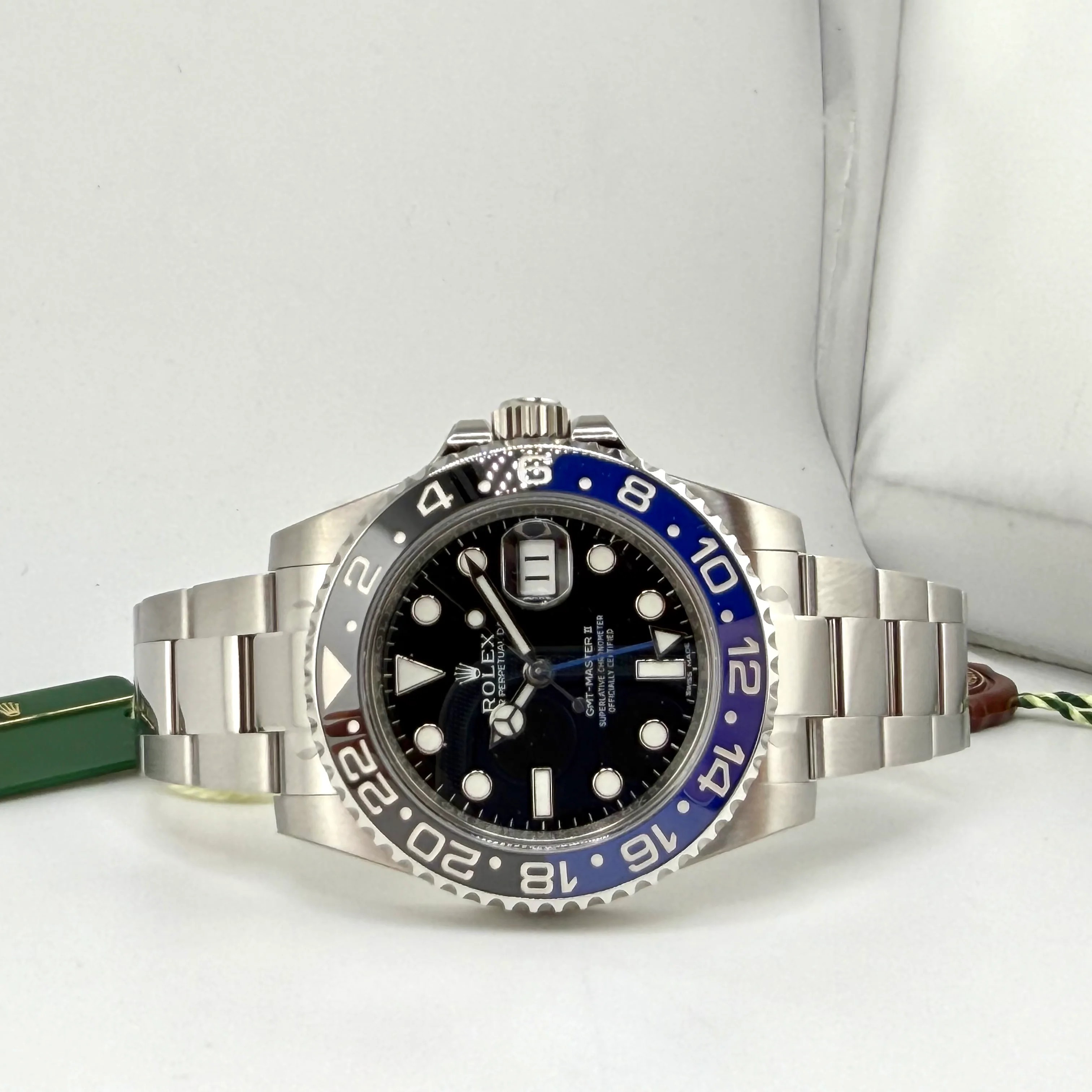Rolex GMT Master II “Batman” 116710BLNR. referenza 116710BLNR, vista principale