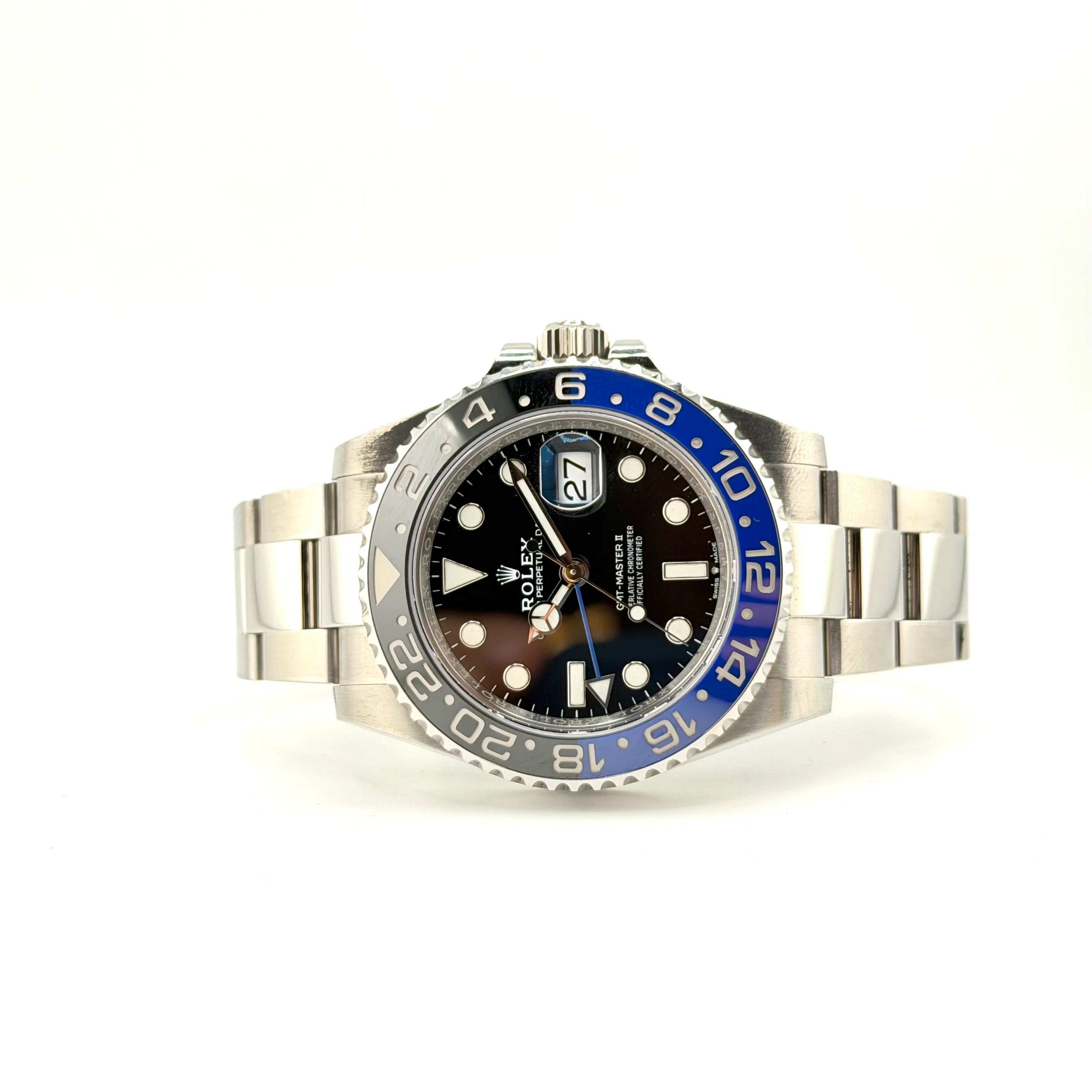 Rolex GMT Master II referenza 126710BLNR, vista principale
