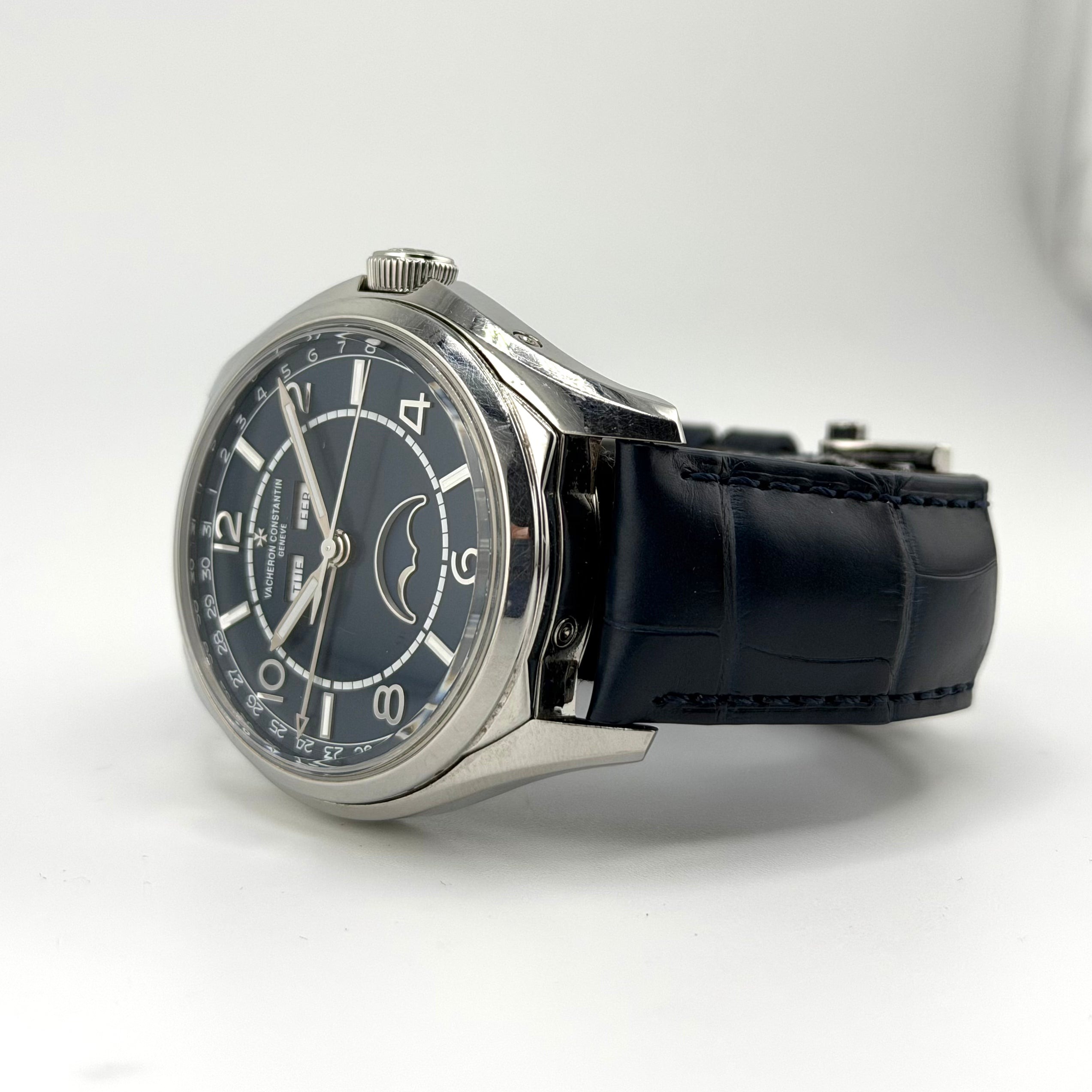 Vacheron Constantin Fiftysix Complete Calendar 4000E/000A-B548, profilo della cassa