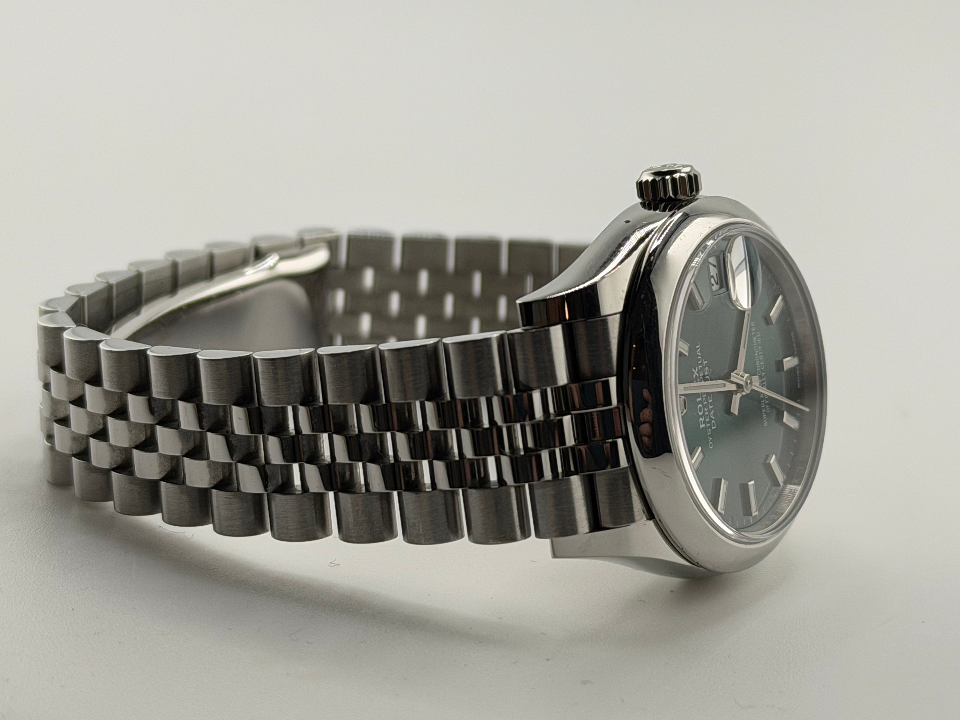 Rolex Datejust 31 278240, profilo della cassa e del bracciale
