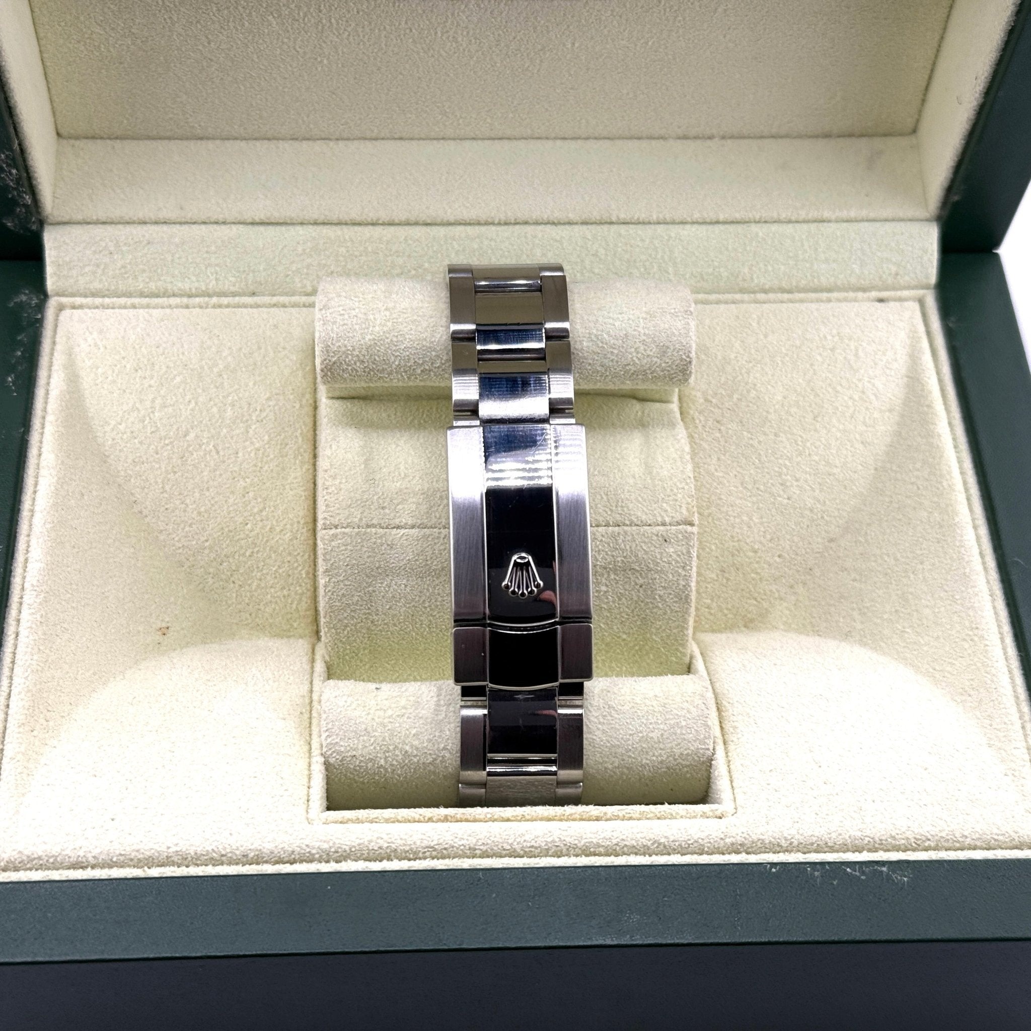 Rolex Milgauss 116400GV, dettaglio della chiusura