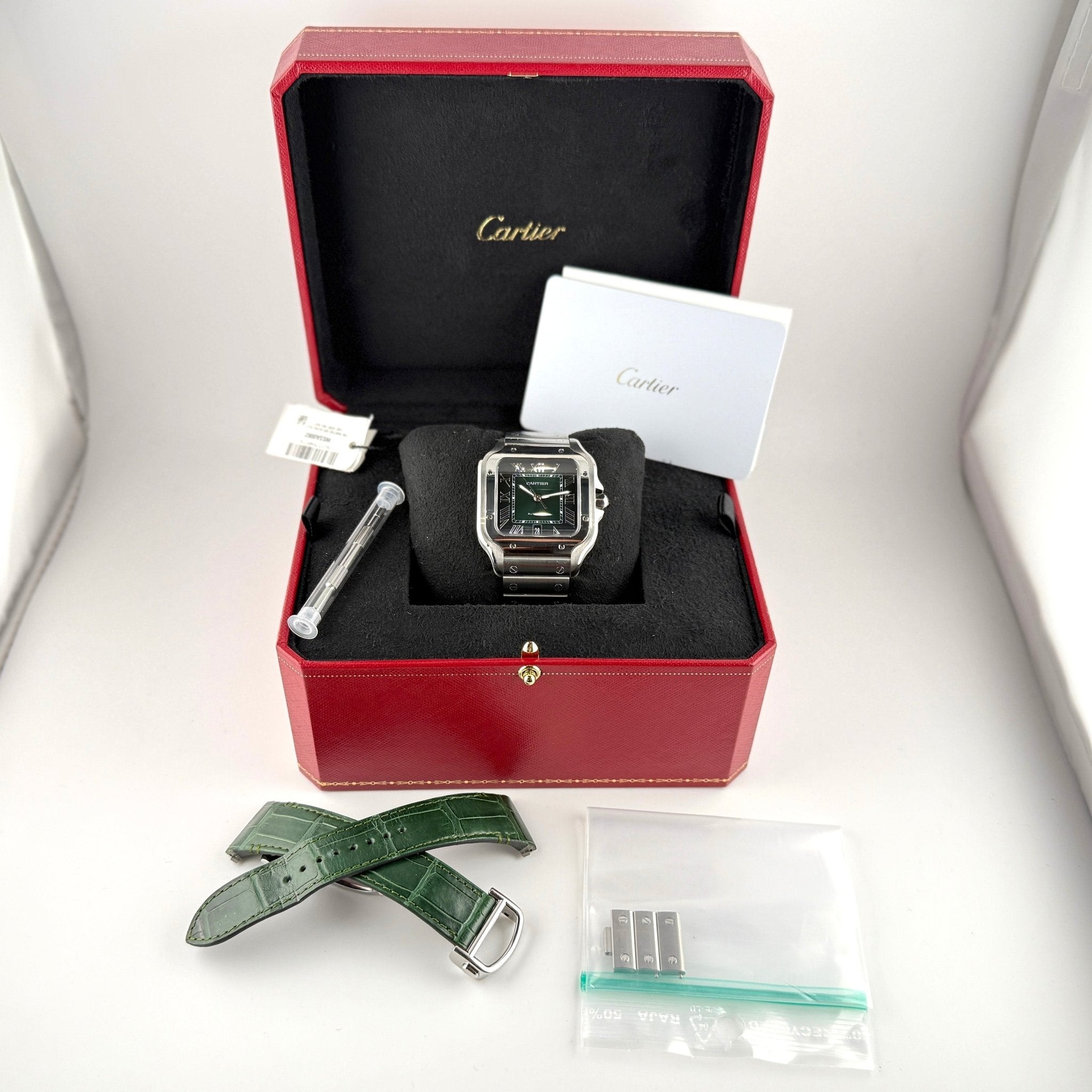Cartier Santos de Cartier WSSA0062, dettaglio fotografico 2