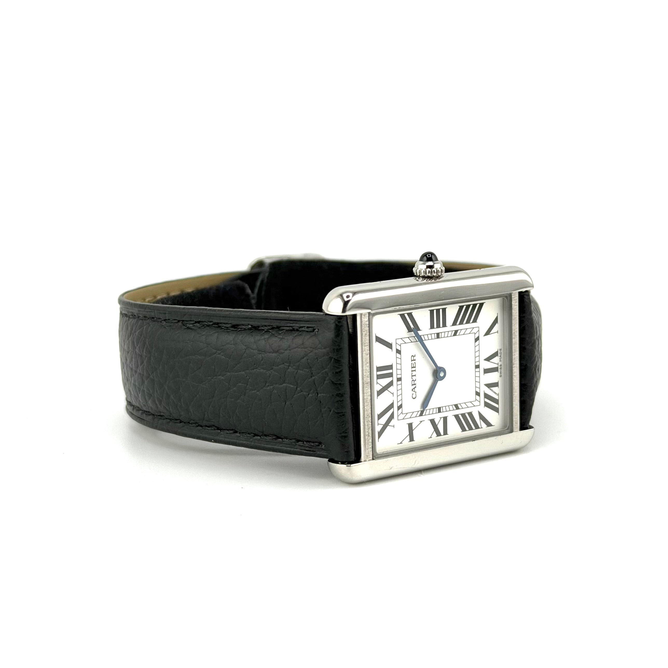 Cartier Tank Solo WSTA0028, dettaglio fotografico 4