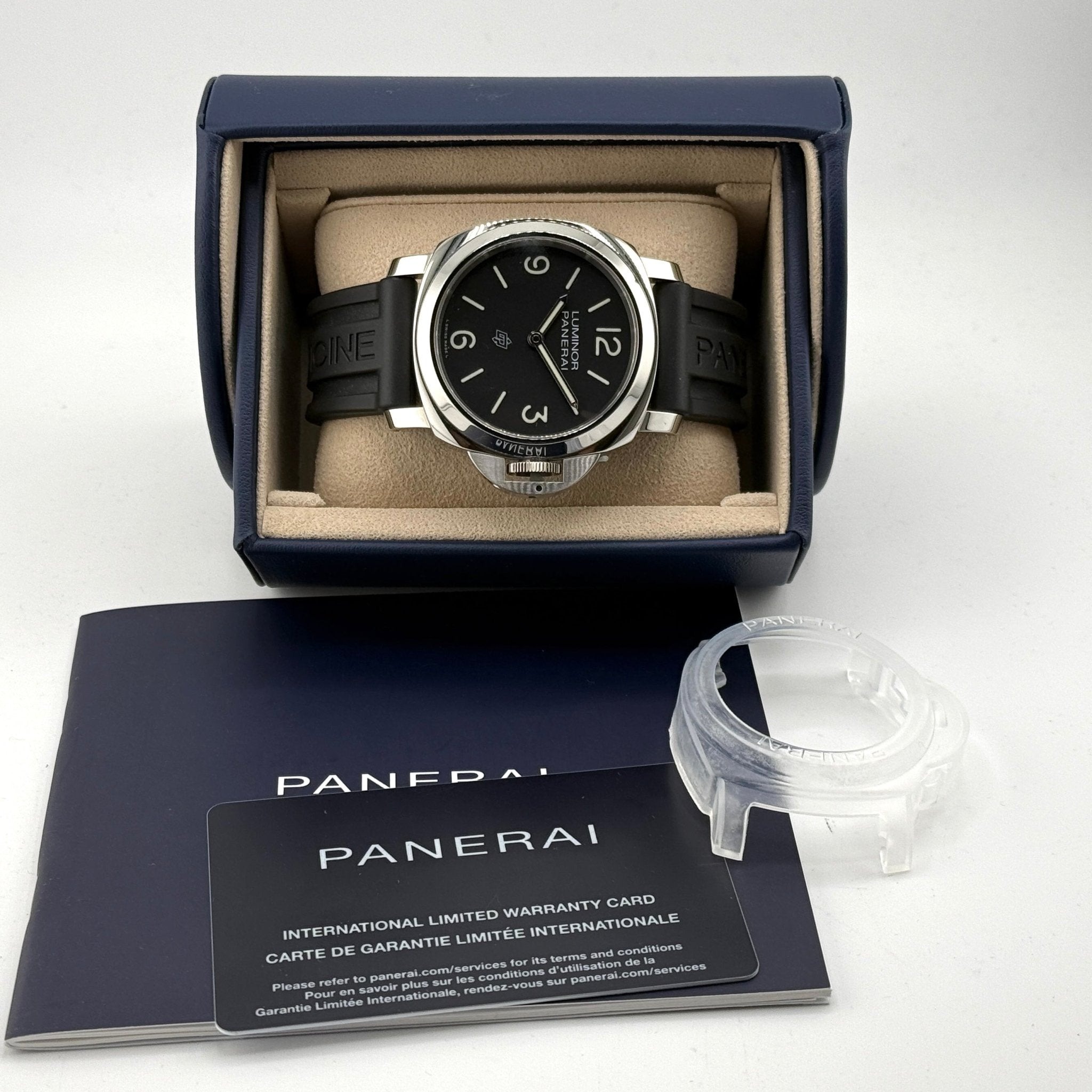 Panerai Luminor Base Logo PAM01086, dettaglio fotografico 1