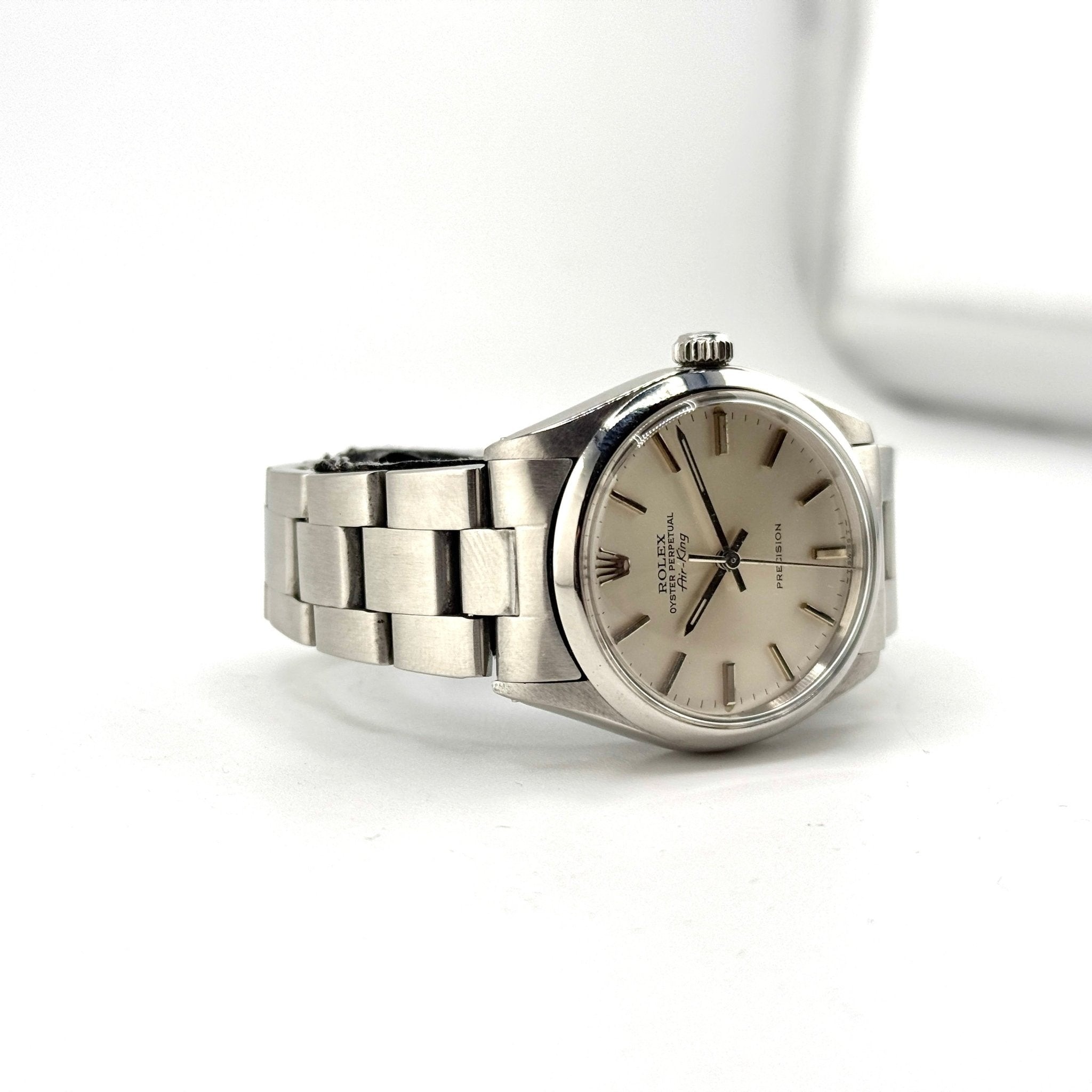 Rolex Air-King 5500, dettaglio fotografico 1