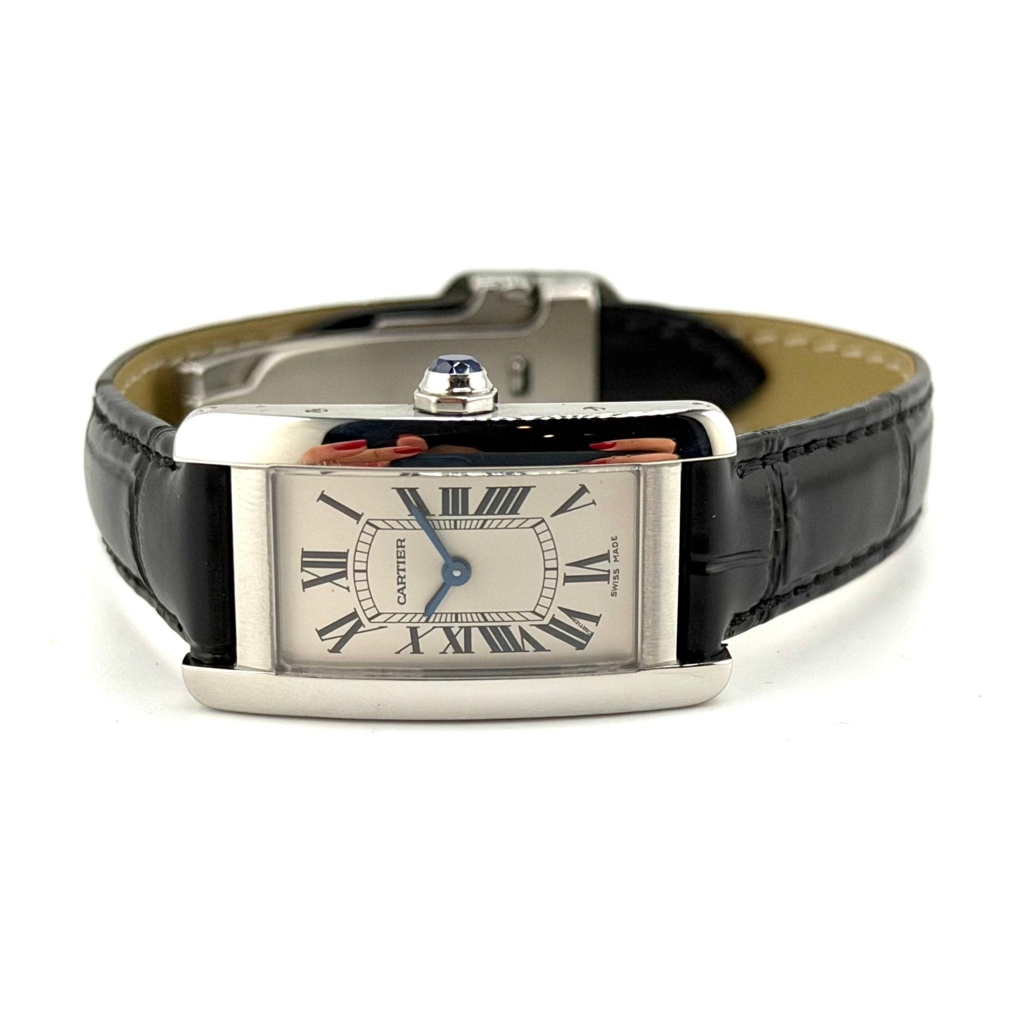 Cartier Tank Américaine WSTA0016, dettaglio fotografico 1