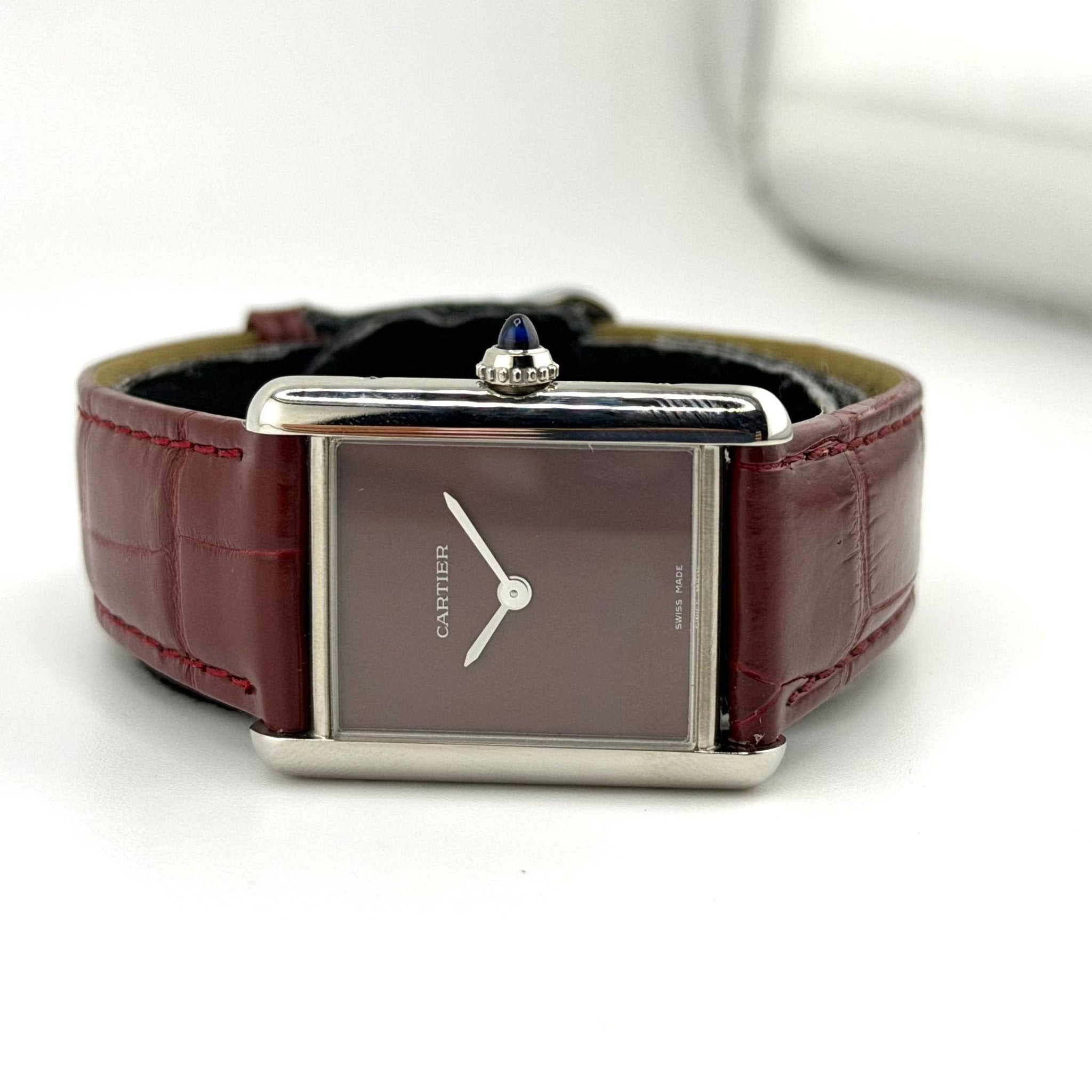 Cartier Tank Must WSTA0054, dettaglio fotografico 1