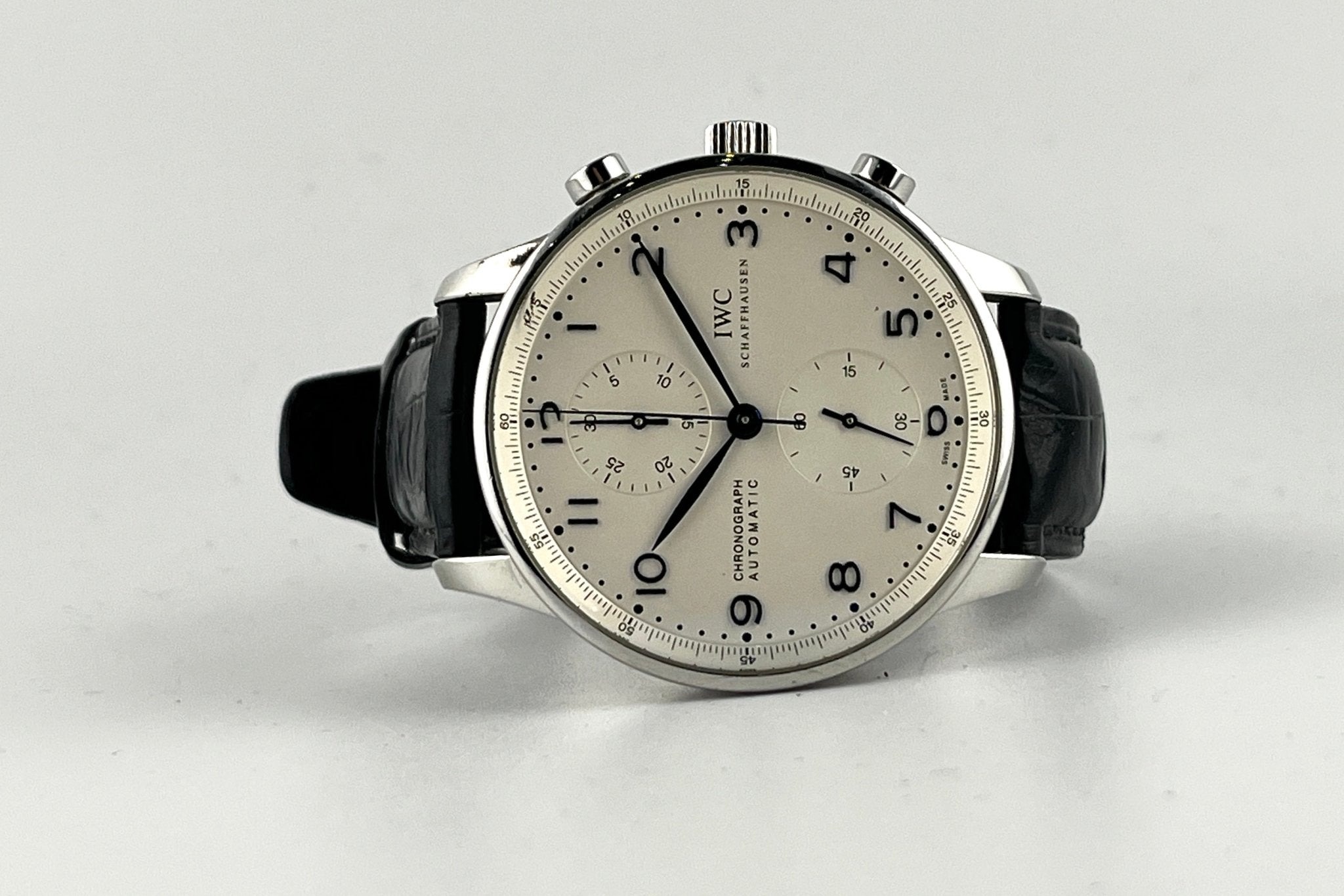 IWC Portugieser Chronograph IW371446, dettaglio fotografico 1