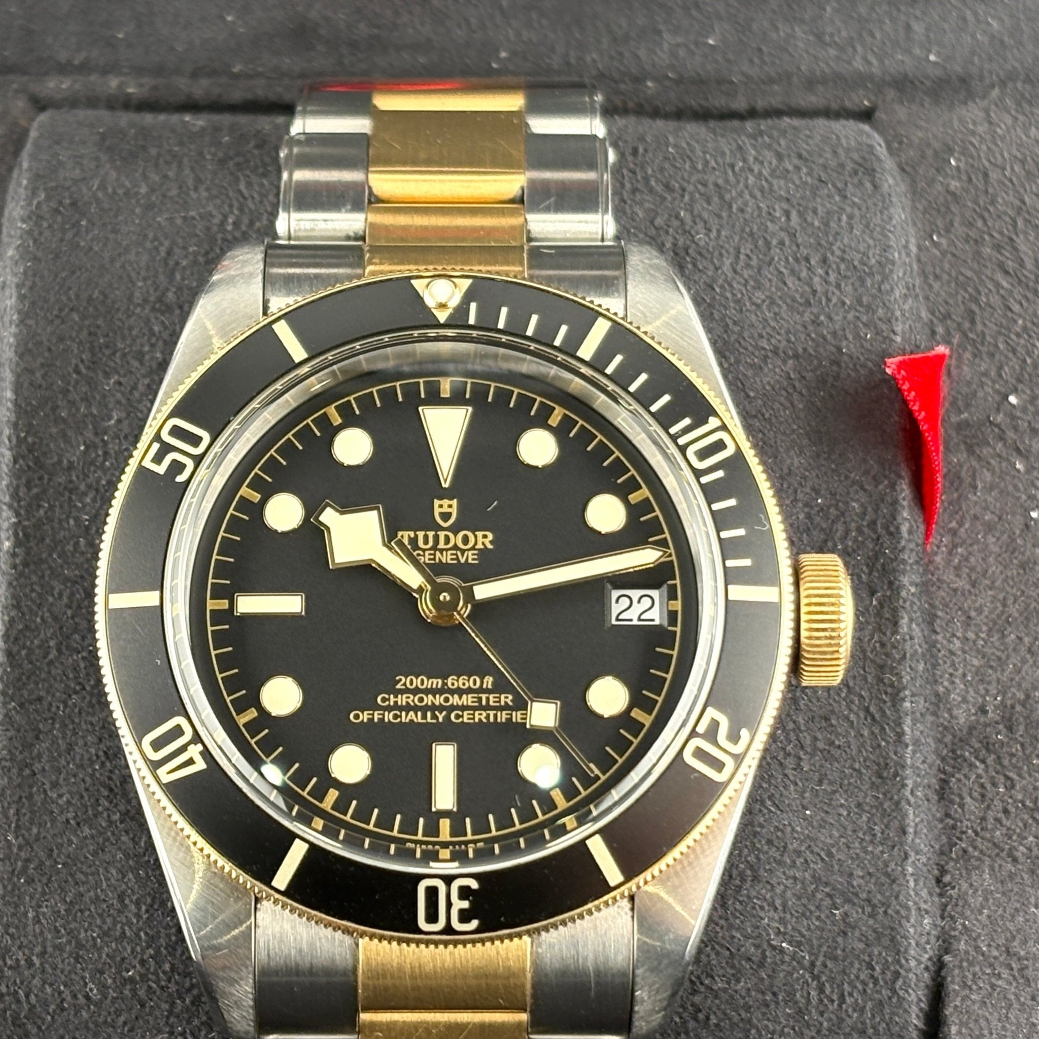 Tudor Black Bay S&G 79733N, dettaglio fotografico 3
