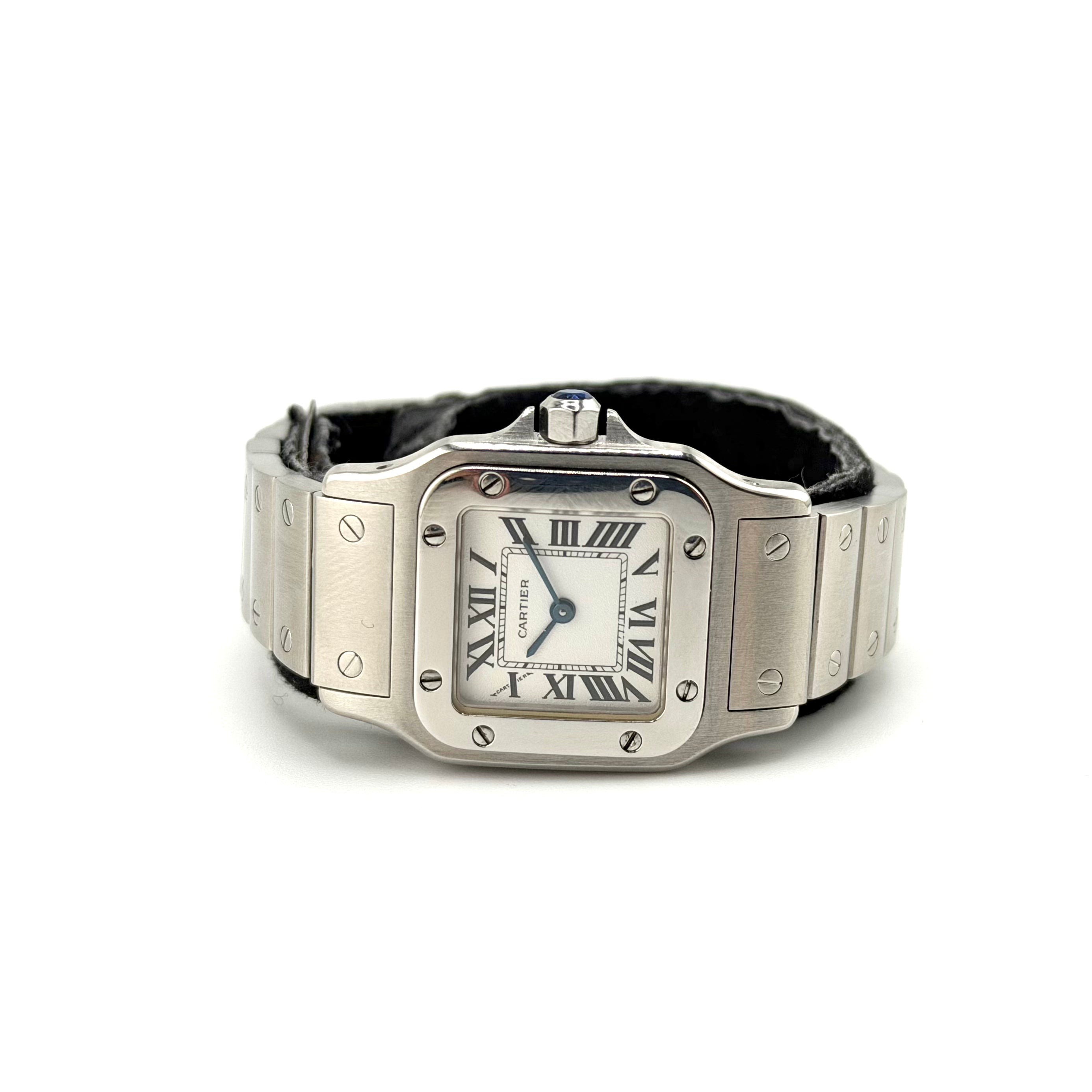 Cartier Santos Galbée W20056D6, dettaglio fotografico 1