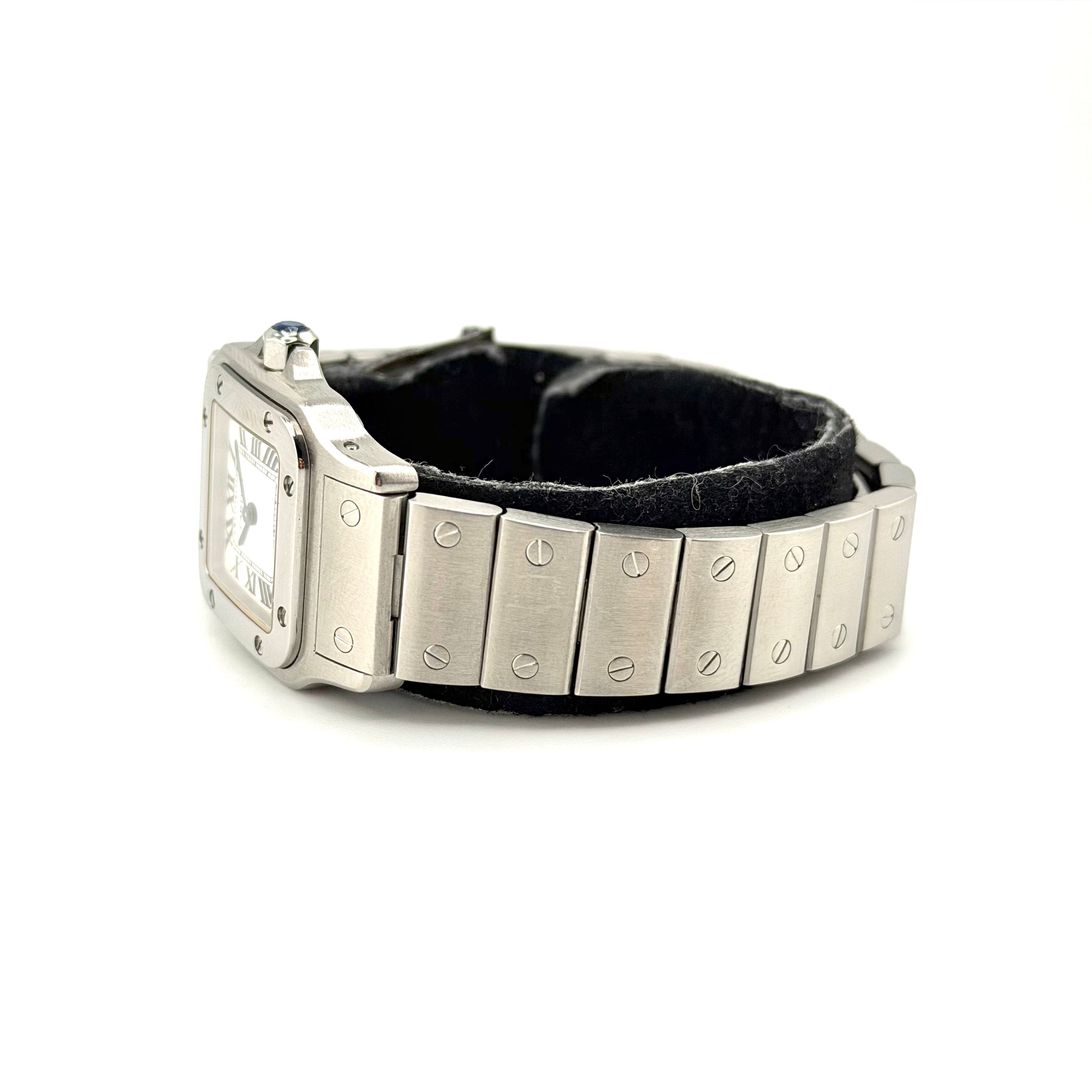 Cartier Santos Galbée W20056D6, dettaglio fotografico 2