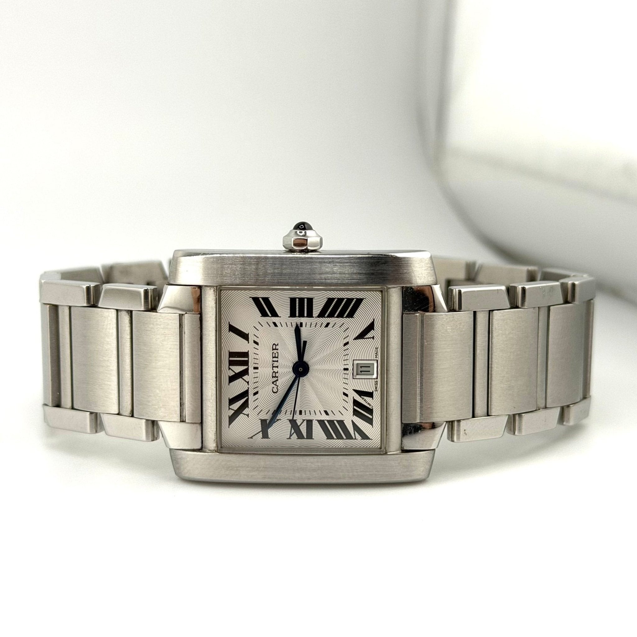 Cartier Tank Française W51002Q3, dettaglio fotografico 1