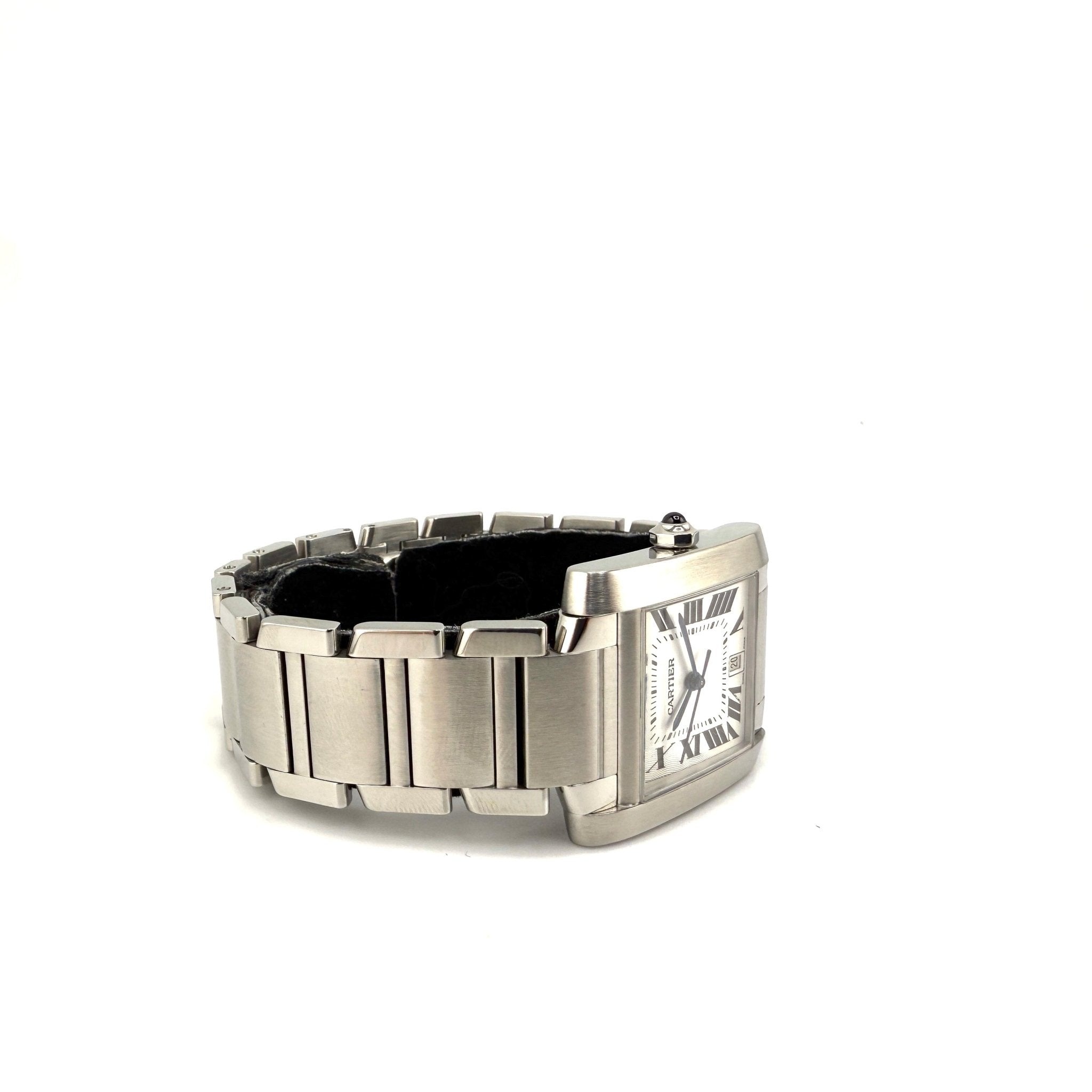 Cartier Tank Française W51002Q3, dettaglio fotografico 2