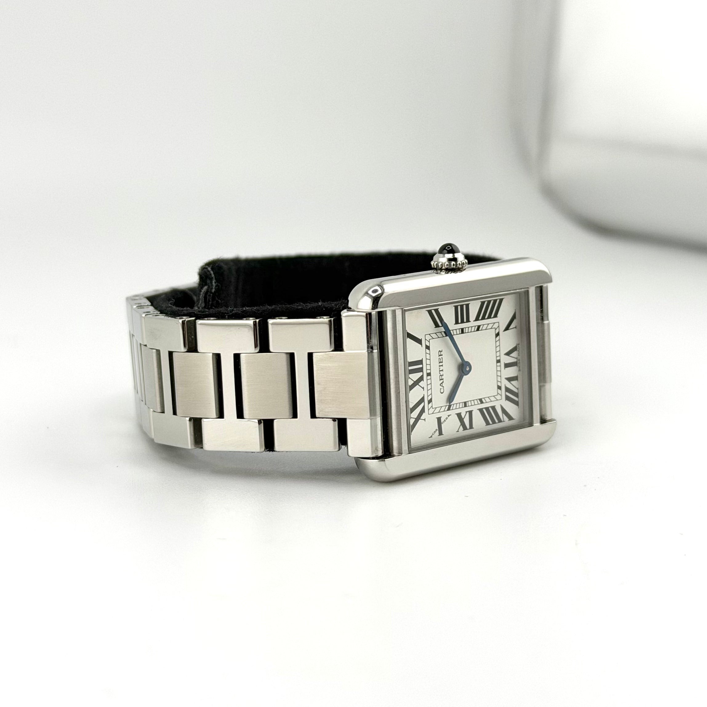 Cartier Tank Solo W5200013, dettaglio fotografico 4