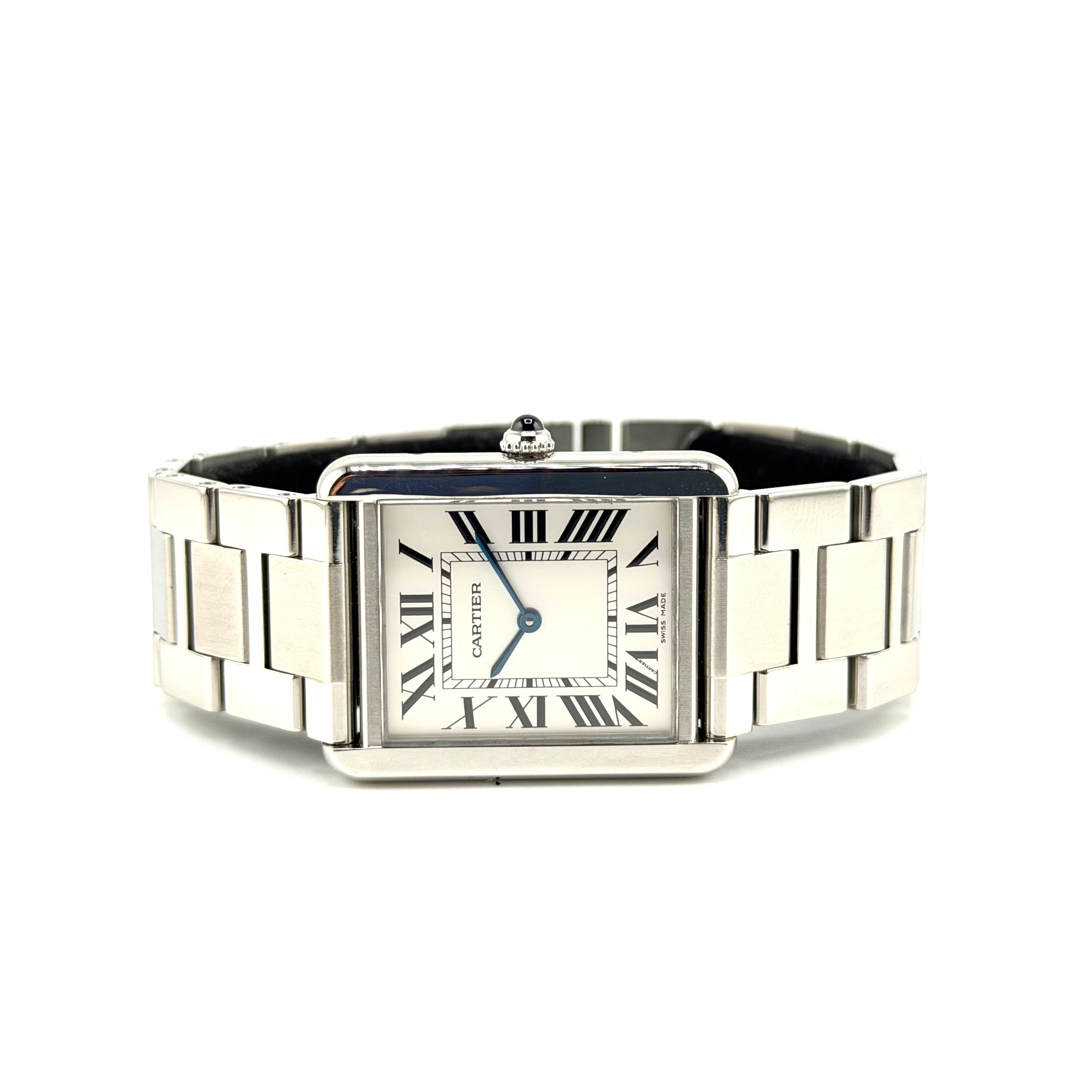 Cartier Tank Solo W5200014, dettaglio fotografico 1