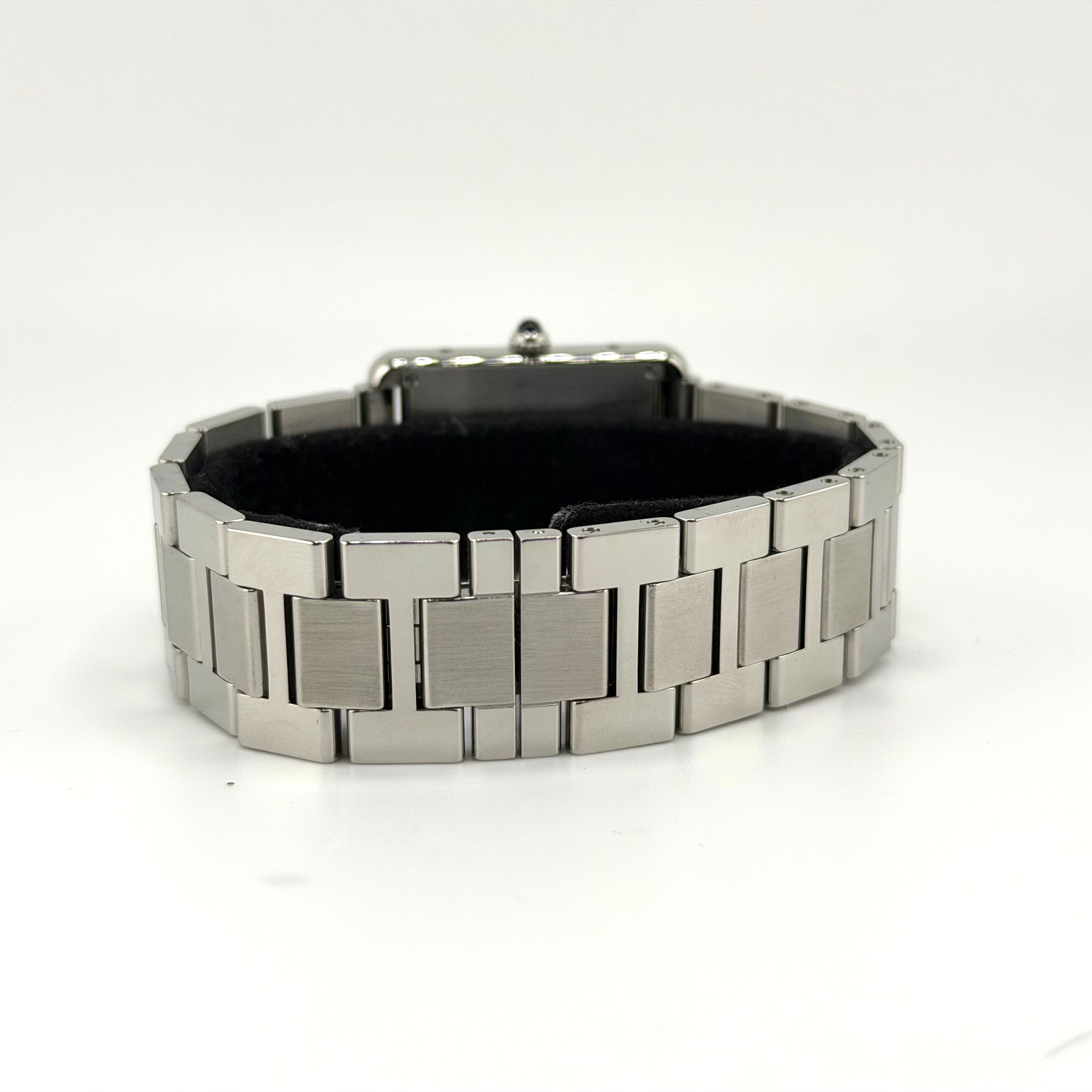 Cartier Tank Solo W5200014, dettaglio fotografico 3