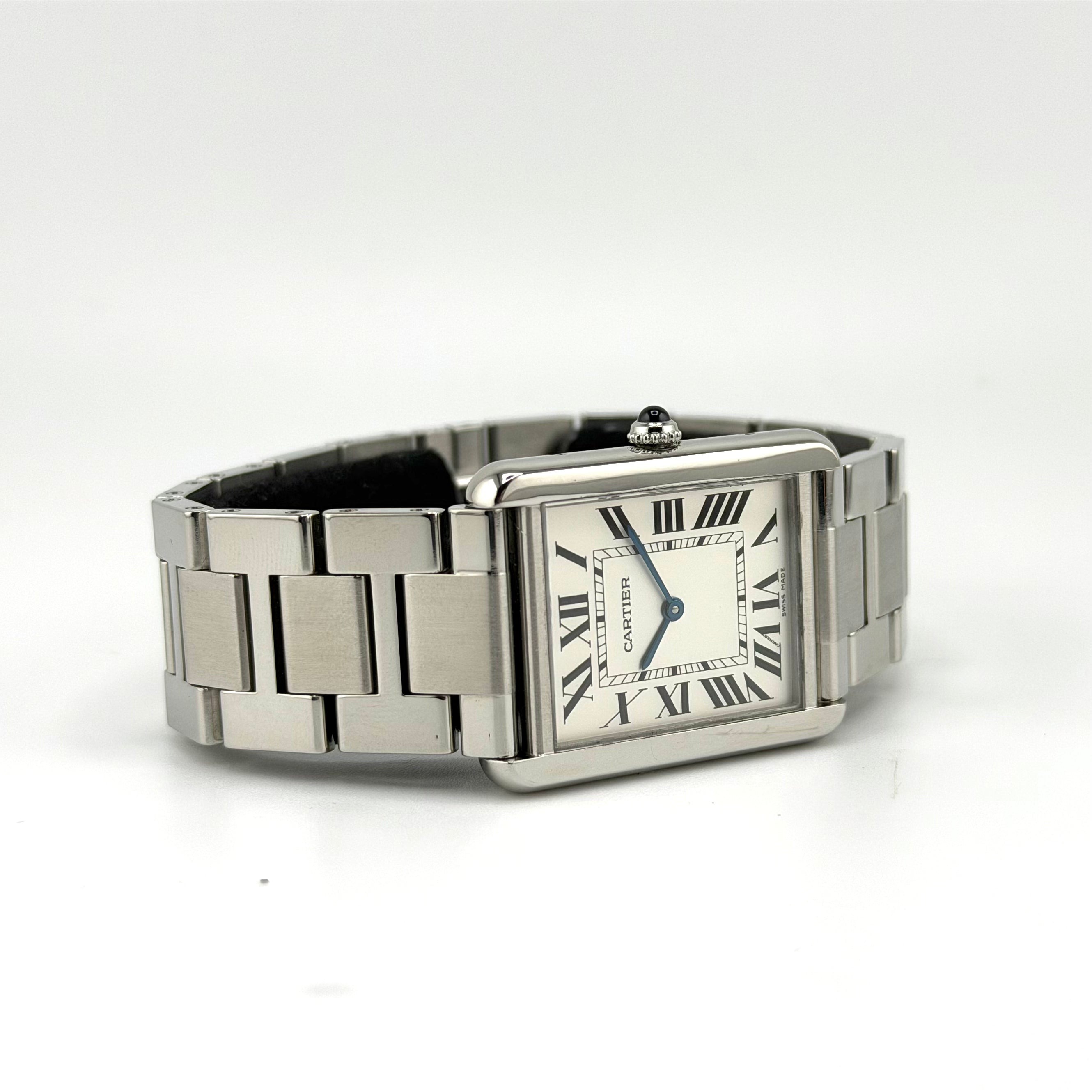 Cartier Tank Solo W5200014, dettaglio fotografico 4