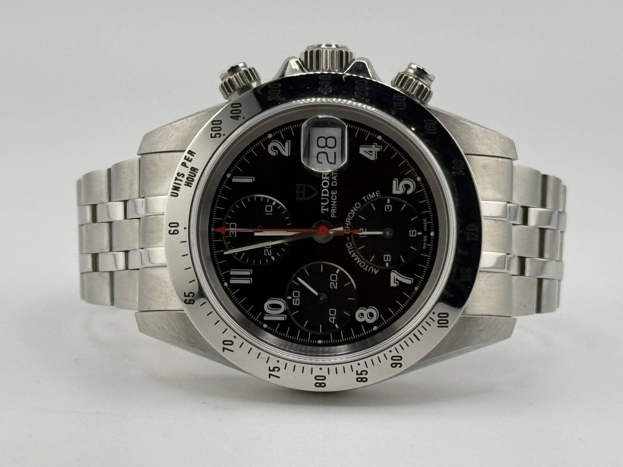 Tudor Prince Oysterdate Chronograph 79280, dettaglio fotografico 4