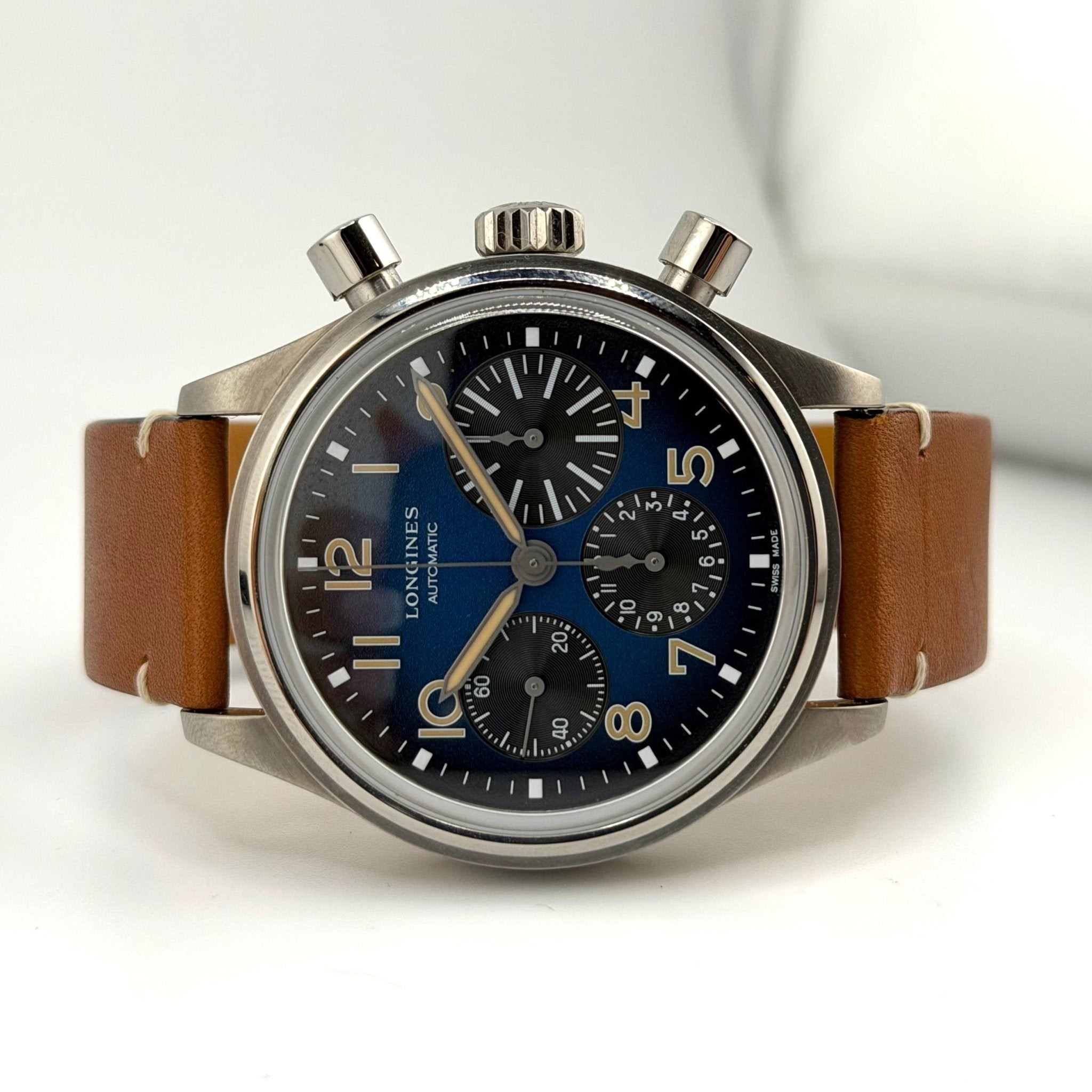 Longines Avigation BigEye L2.816.1.93.2, dettaglio fotografico 1