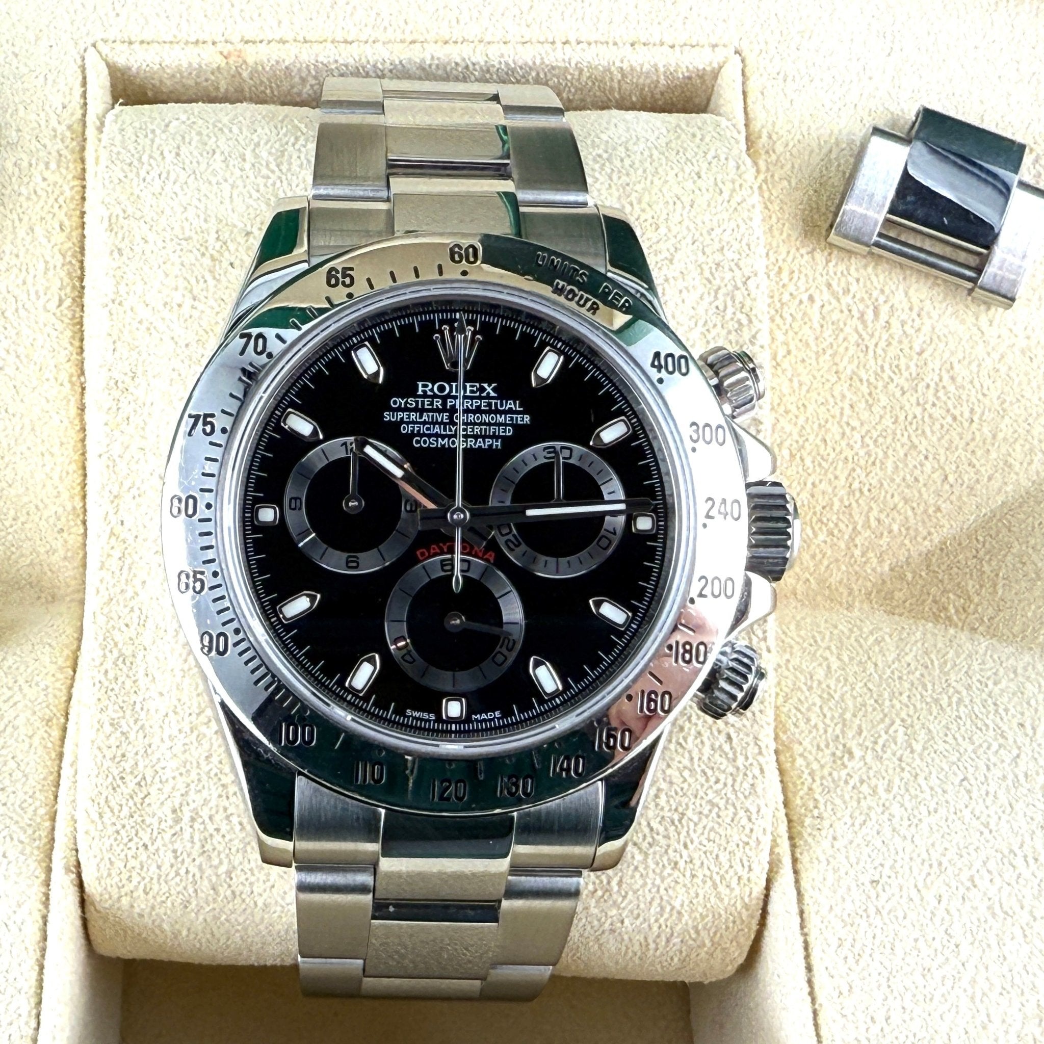 Rolex 116520, dettaglio 2
