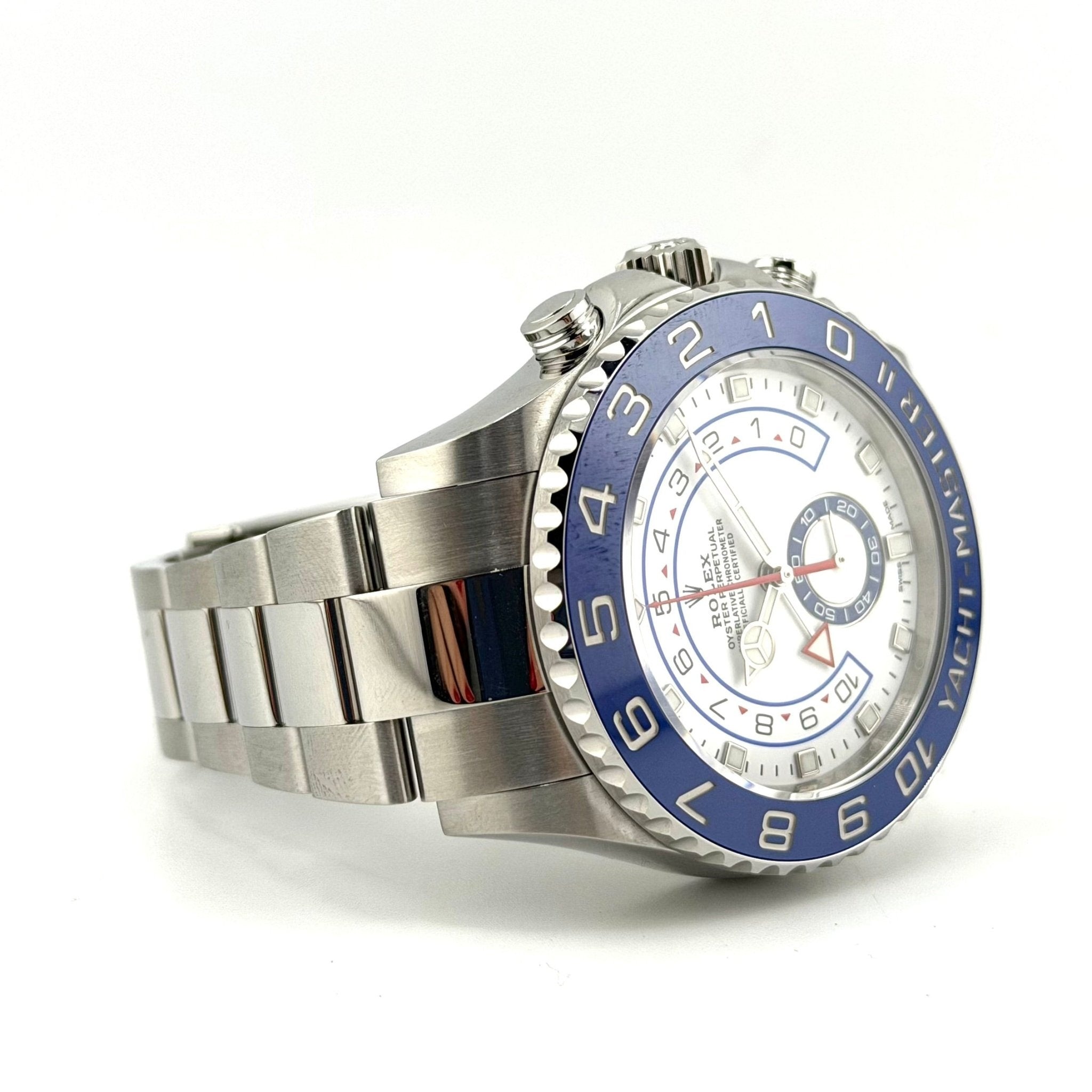 Rolex Yacht-Master II 116680, vista di tre quarti