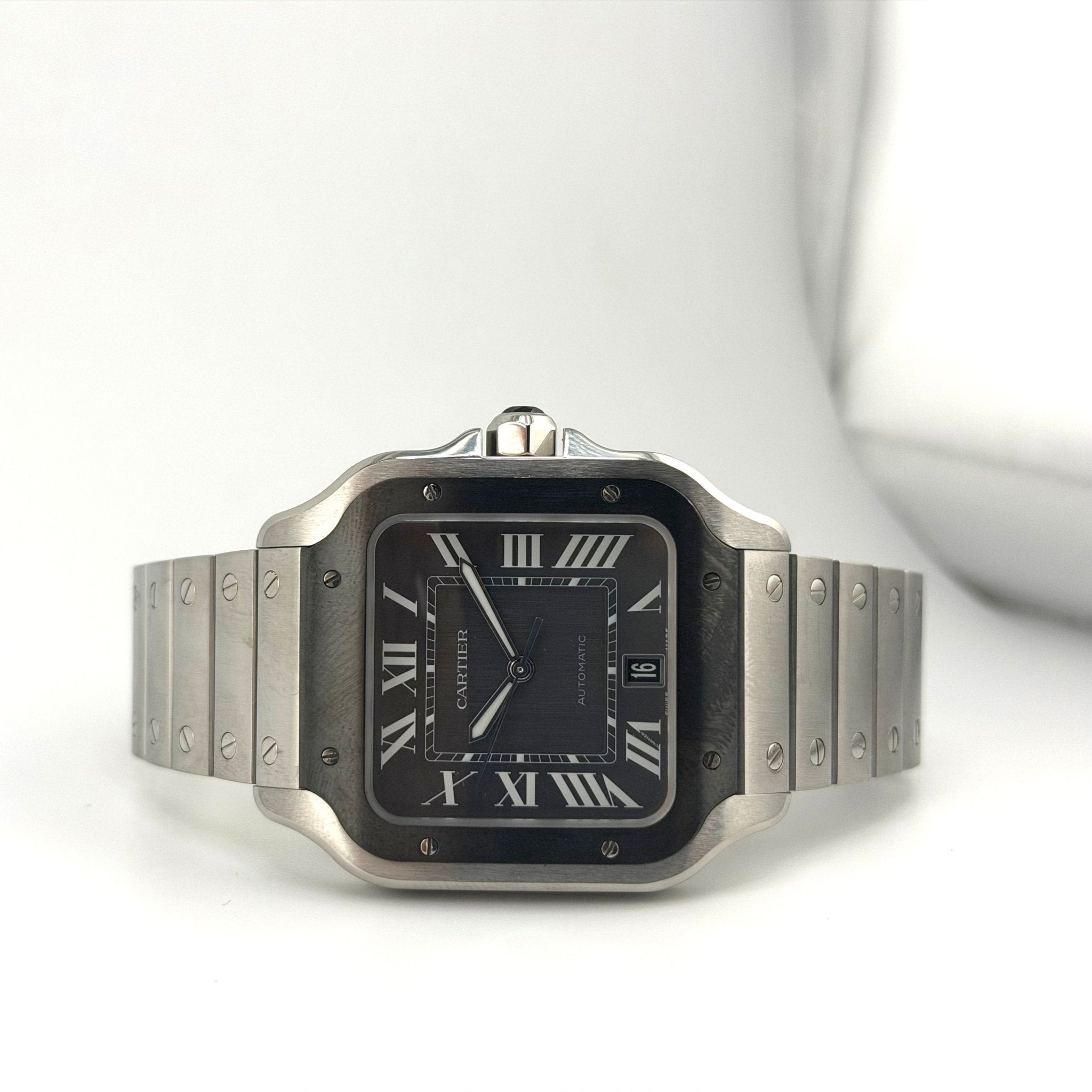 Cartier Santos de Cartier WSSA0037, vista principale.