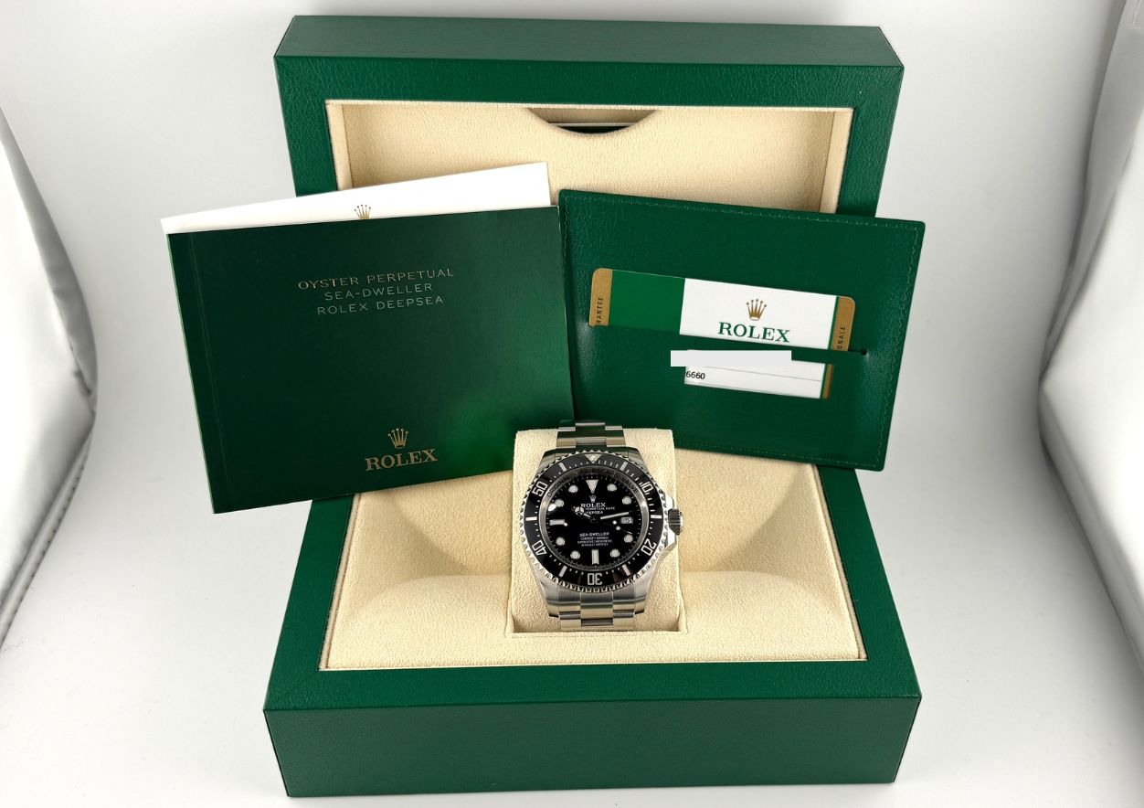 Rolex Deepsea 126660, dettaglio del quadrante
