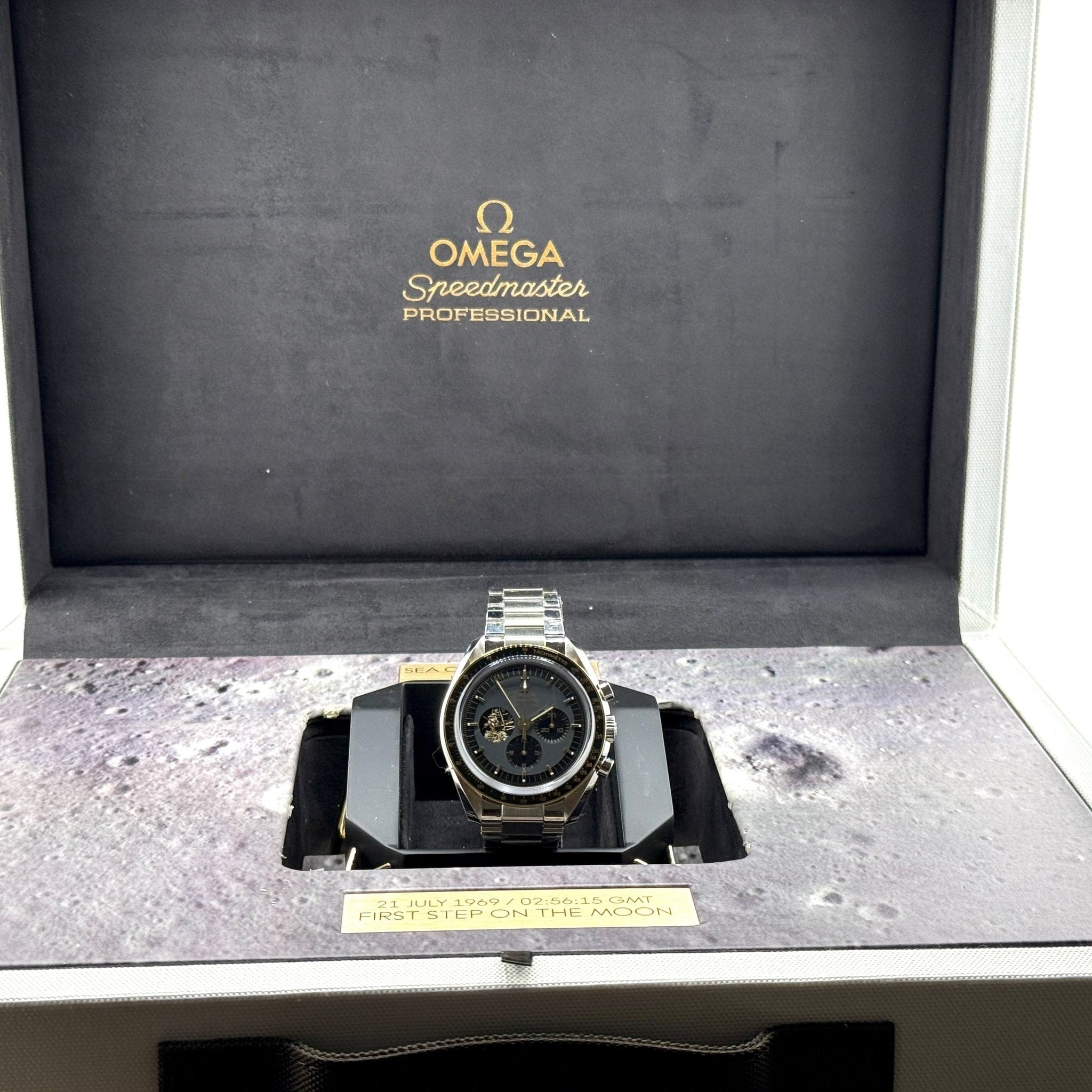 OMEGA Speedmaster Apollo 11 50th Anniversary 310.20.42.50.01.001, presentazione dell'edizione