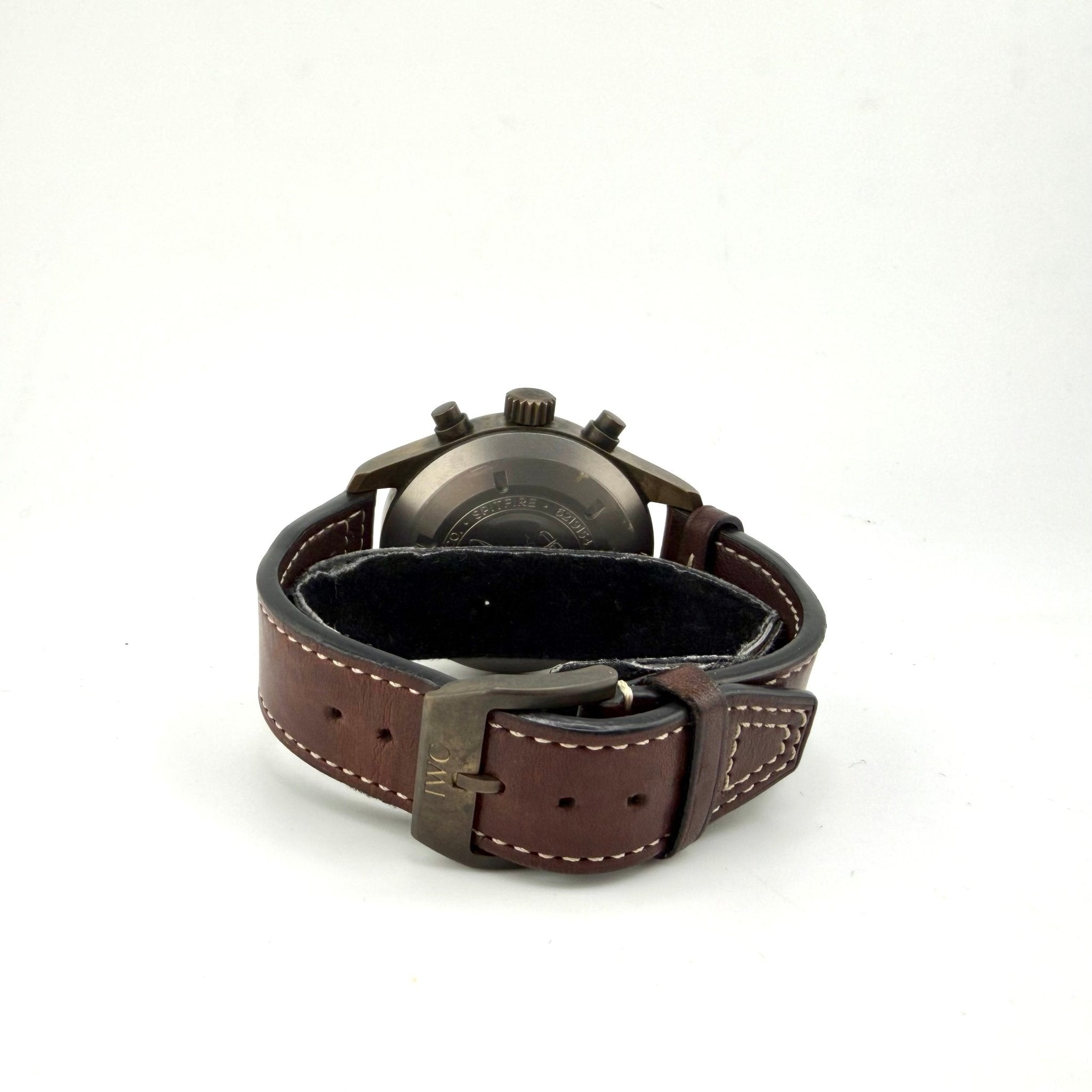 IWC Pilot’s Watch Chronograph Spitfire IW387902, dettaglio del cinturino