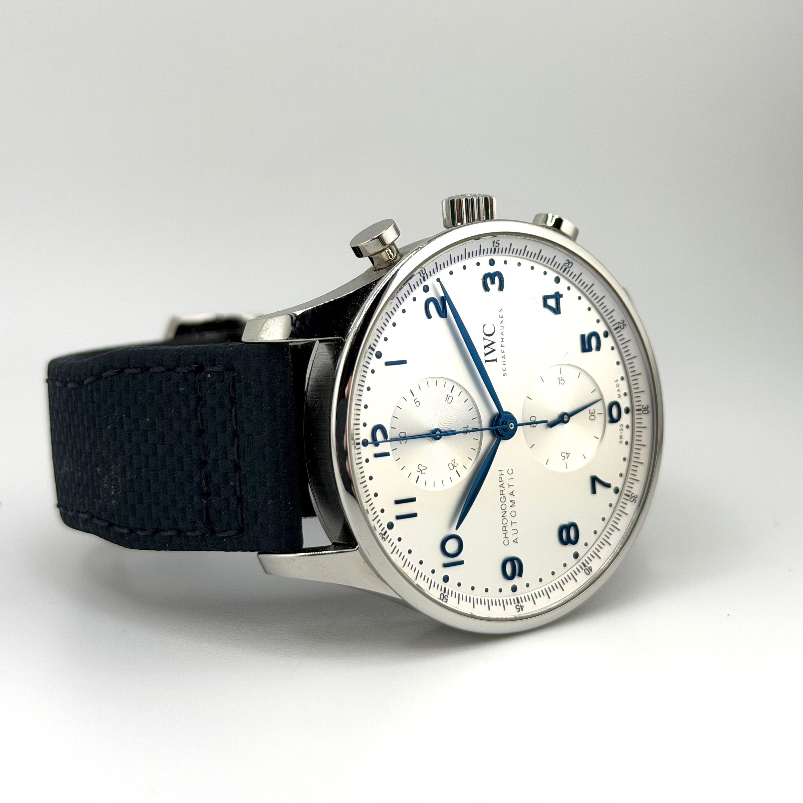 IWC Portugieser Chronograph IW371605, profilo della cassa